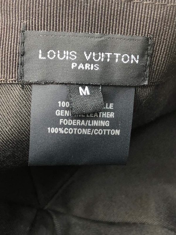 ブランド帽子内部構造